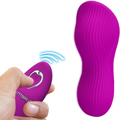 PRETTY LOVE - ESTIMULADOR DE CLITÓRIS ROMARIO LAY-ON CONTROLE REMOTO ROSA - D-241911 - Dona Pimenta
