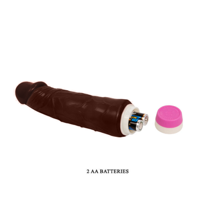 WAVES OF PLEASURE VIBRATOR 19.5 CM BROWN - D-227334 - Dona Pimenta