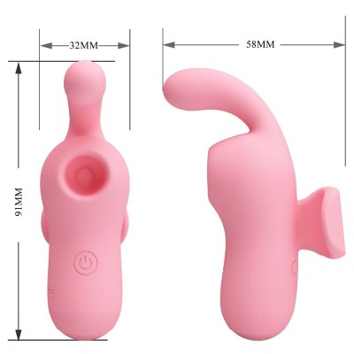 PRETTY LOVE - MINI BRINQUEDOS DIVERTIDOS DA MAGIC BEE VIBRADOR & SUCKER - D-239772 - Dona Pimenta
