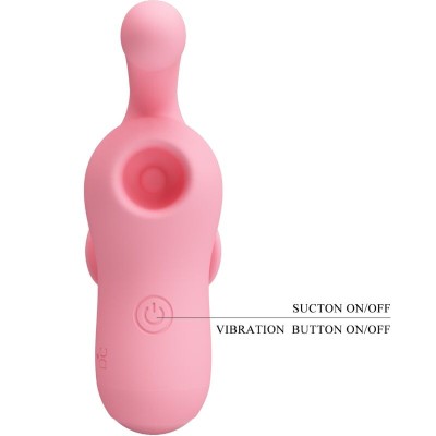 PRETTY LOVE - MINI BRINQUEDOS DIVERTIDOS DA MAGIC BEE VIBRADOR & SUCKER - D-239772 - Dona Pimenta