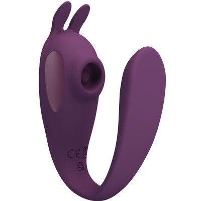 PRETTY LOVE - ESTIMULADOR E VIBRADOR SHEY APLICATIVO GRATUITO LONGA DISTÃNCIA ROXO - D-241868 - Dona Pimenta
