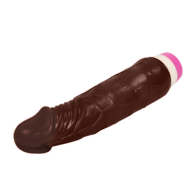 WAVES OF PLEASURE VIBRATOR 19.5 CM BROWN - D-227334 - Dona Pimenta