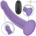 INTENSE - EDDIE VIBRADOR 17,5 CM 10 VIBRAÇÕES ROXO CONTROLE REMOTO - D-241959 - Dona Pimenta