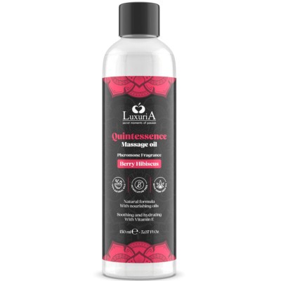 INTIMATELINE LUXURIA - ÓLEO DE MASSAGEM BERRY 150 ML - D-242268 - Dona Pimenta