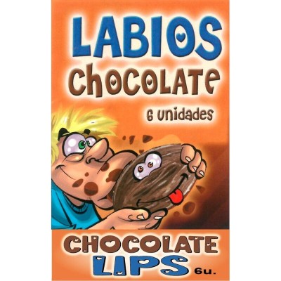 DIABLO PICANTE - CAIXA DE 6 CHOCOLATES EM FORMA DE VAGINA - D-242351 - Dona Pimenta