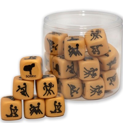 DIABLO PICANTE - POSIÇÕES DE DADOS DE AMOR DOURADO - D-242392 - Dona Pimenta