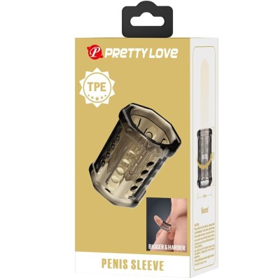 PRETTY LOVE - MANGA PENIS RONAEL SUPER ELÁSTICA TRANSPARENTE - D-242500 - Dona Pimenta