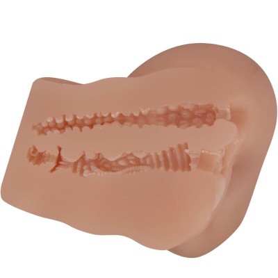 CRAZY BULL - VIBRADOR HAILEY BUTT COM VAGINA E ÂNUS REALISTAS MULATA CONTROLE REMOTO - D-242448 - Dona Pimenta