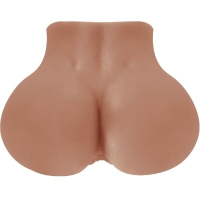 CRAZY BULL - VIBRADOR MILA BUTT COM VAGINA REALISTA E ÂNUS CONTROLE DE CARNE REMOTO - D-242449 - Dona Pimenta