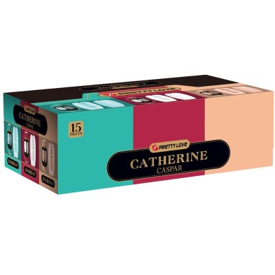 PRETTY LOVE - CASPAR PACK 15 MASTURBADORES MASCULINOS VARIOS - D-242460 - Dona Pimenta