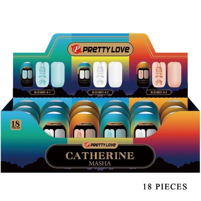 PRETTY LOVE - MASHA PACK 18 VÁRIOS MASTURBADORES MASCULINOS - D-242461 - Dona Pimenta