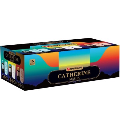 PRETTY LOVE - MASHA PACK 18 VÁRIOS MASTURBADORES MASCULINOS - D-242461 - Dona Pimenta