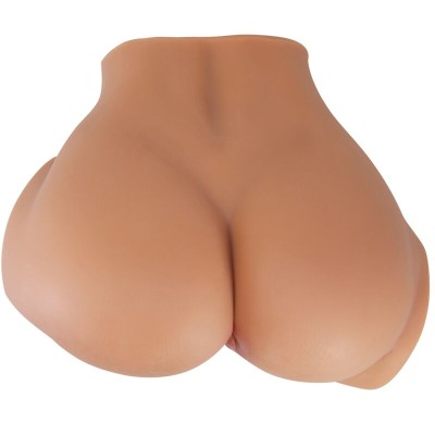 CRAZY BULL - VIBRADOR ASS EMILIA COM CONTROLE REMOTO REALISTA DE VAGINA E ÂNUS - D-242480 - Dona Pimenta