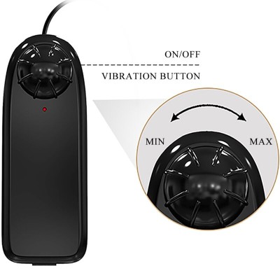 CRAZY BULL - VIBRADOR ASS EMILIA COM CONTROLE REMOTO REALISTA DE VAGINA E ÂNUS - D-242480 - Dona Pimenta