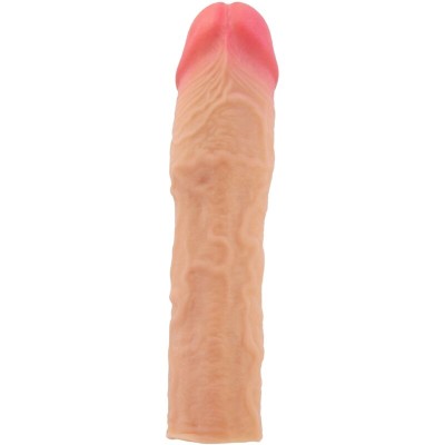 PRETTY LOVE - MANGA PARA PÉNIS STEVENSON COM EXTENSÃO DE 7,6 CM DE CARNE - D-242498 - Dona Pimenta