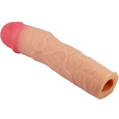 PRETTY LOVE - MANGA PARA PÉNIS STEVENSON COM EXTENSÃO DE 7,6 CM DE CARNE - D-242498 - Dona Pimenta