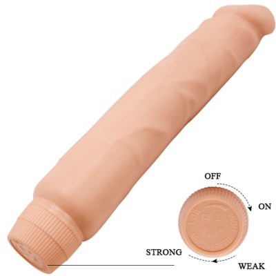 BAILE - JACK VIBRADOR REALISTA 26 CM CARNE - D-242503 - Dona Pimenta