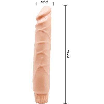 BAILE - JACK VIBRADOR REALISTA 26 CM CARNE - D-242503 - Dona Pimenta