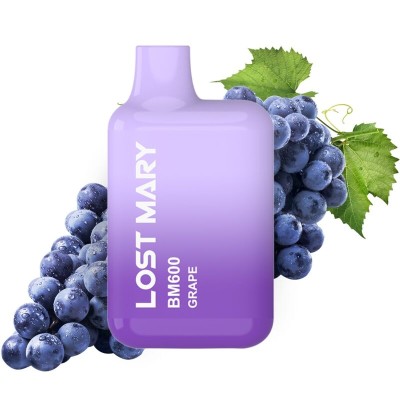LOST MARY - BM600 NICOTINA VAPER 2% UVA DESCARTÁVEL - D-242693 - Dona Pimenta