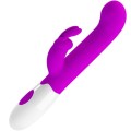 PRETTY LOVE - CENTAUR VIBRATOR RABBIT 30 MODOS DE VIBRAÇÃO ROXO - D-242416 - Dona Pimenta