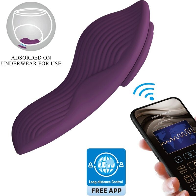PRETTY LOVE - MANE LAY ON MASSAGEADOR DE CLITÓRIS 10 VIBRAÇÕES CONTROLE REMOTO ROXO - D-242440 - Dona Pimenta