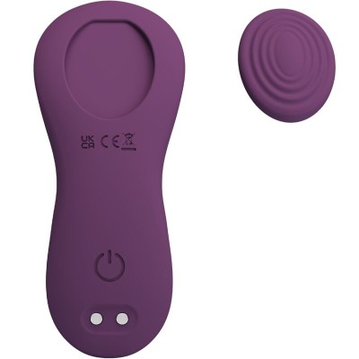 PRETTY LOVE - MANE LAY ON MASSAGEADOR DE CLITÓRIS 10 VIBRAÇÕES CONTROLE REMOTO ROXO - D-242440 - Dona Pimenta