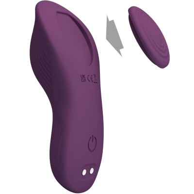PRETTY LOVE - MANE LAY ON MASSAGEADOR DE CLITÓRIS 10 VIBRAÇÕES CONTROLE REMOTO ROXO - D-242440 - Dona Pimenta