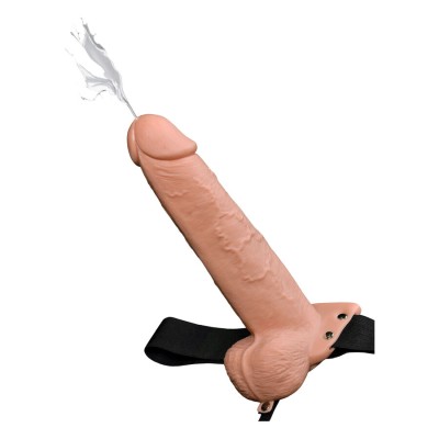 FETISH FANTASY 9  ARNÉS CON PENE REALISTICO EYACULADOR  22,9CM - D-225279 - Dona Pimenta