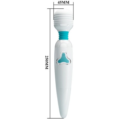 PRETTY LOVE - VIBRADOR CLOUD WAND 7 VIBRAÇÕES BRANCO - D-242479 - Dona Pimenta