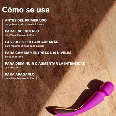LELO SMART WAND 2 MASSAGER MÉDIO AZUL OCEANO - D-229085 - Dona Pimenta