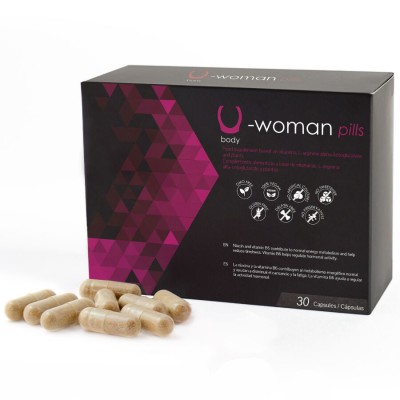 500 COSMETICS - U-LIBIDO AUMENTA A LIBIDO FEMININA - 30 CÃPSULAS - D-241576 - Dona Pimenta