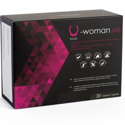 500 COSMETICS - U-LIBIDO AUMENTA A LIBIDO FEMININA - 30 CÃPSULAS - D-241576 - Dona Pimenta