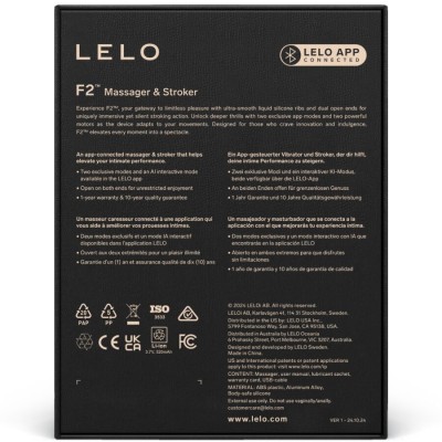 LELO - F2Sâ¢ TEAL MASTURBADOR MASCULINO AZUL - D-242818 - Dona Pimenta