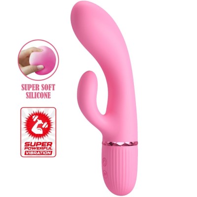 PRETTY LOVE - MARSKI RABBIT VIBRADOR E PONTO G ROSA - D-242717 - Dona Pimenta