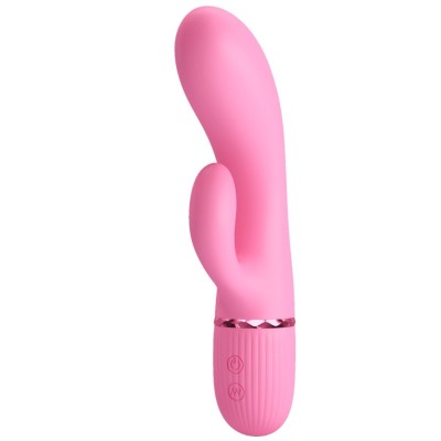 PRETTY LOVE - MARSKI RABBIT VIBRADOR E PONTO G ROSA - D-242717 - Dona Pimenta