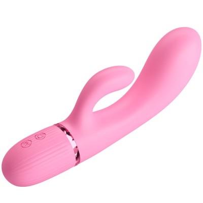 PRETTY LOVE - MARSKI RABBIT VIBRADOR E PONTO G ROSA - D-242717 - Dona Pimenta