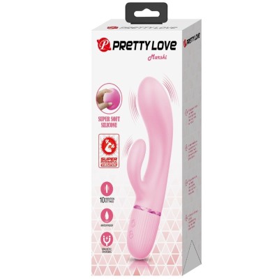 PRETTY LOVE - MARSKI RABBIT VIBRADOR E PONTO G ROSA - D-242717 - Dona Pimenta