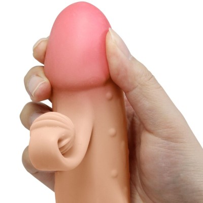ROMANCE - MANGA VIBRANTE PARA PÉNIS NATURAL - D-242724 - Dona Pimenta