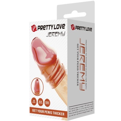PRETTY LOVE - JEREMY PÉNIS ROSA MAIS GROSSO - D-242812 - Dona Pimenta