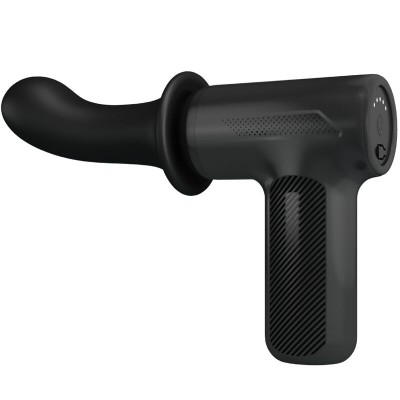 PRETTY LOVE - DJ DOCTOR MASSAGER 5 CONFIGURAÇÕES PRETO - D-242703 - Dona Pimenta