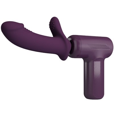PRETTY LOVE - DJ SCHOLAR MASSAGER 5 CONFIGURAÇÕES ROXO - D-242704 - Dona Pimenta