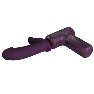 PRETTY LOVE - DJ SCHOLAR MASSAGER 5 CONFIGURAÇÕES ROXO - D-242704 - Dona Pimenta