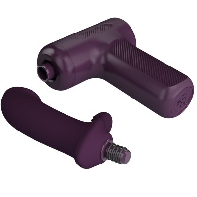 PRETTY LOVE - DJ SCHOLAR MASSAGER 5 CONFIGURAÇÕES ROXO - D-242704 - Dona Pimenta