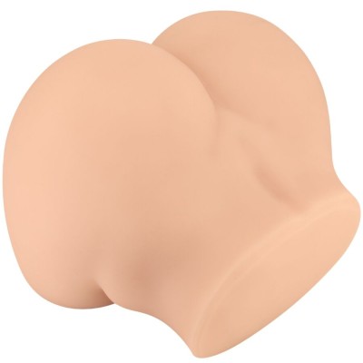 CRAZY BULL - VIBRADOR TRASEIRO ROLONDA COM VAGINA E ÂNUS REALISTAS NATURAIS - D-242726 - Dona Pimenta