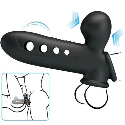 PRETTY LOVE - MANGA CRANE PENIS COM AIRBAG PRETA - D-242705 - Dona Pimenta
