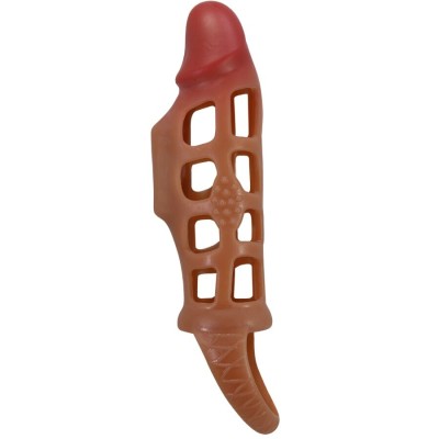 PRETTY LOVE - MANGA VIBRATÓRIA PARA PÉNIS PRESTON 18 CM - D-242731 - Dona Pimenta