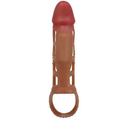 PRETTY LOVE - MANGA VIBRATÓRIA PARA PÉNIS PRESTON 18 CM - D-242731 - Dona Pimenta