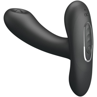 PRETTY LOVE - MASSAGEADOR VIBRATÓRIO ANAL E VAGINAL REMINTON PRETO - D-242815 - Dona Pimenta