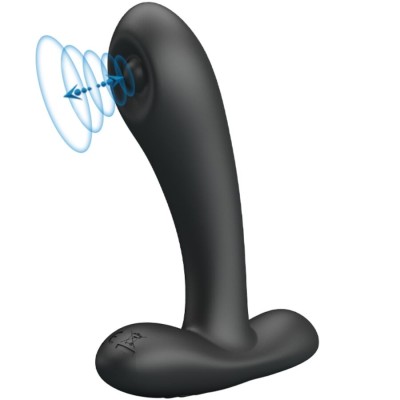 PRETTY LOVE - MASSAGEADOR VIBRATÓRIO ANAL E VAGINAL REMINTON PRETO - D-242815 - Dona Pimenta