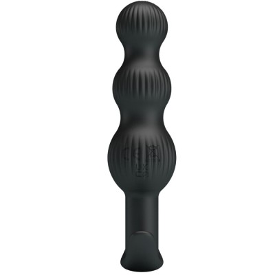 PRETTY LOVE - VIBRADOR ANAL SIDNEY 10 VIBRAÇÕES PRETO - D-242712 - Dona Pimenta